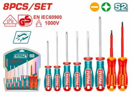 Total 8 Pcs screwdriver set TKSDS0836