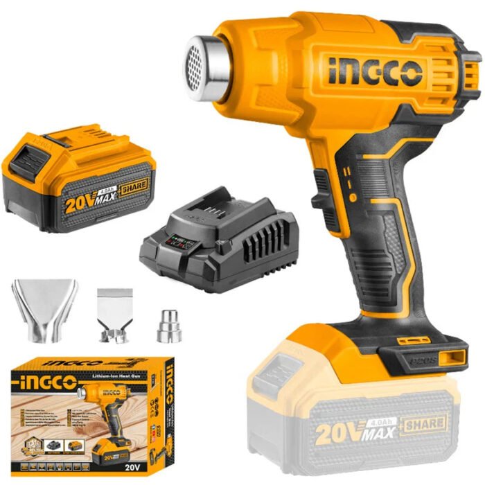 ingco hgli20025 lithium ion heat gun Shanghai Hardware