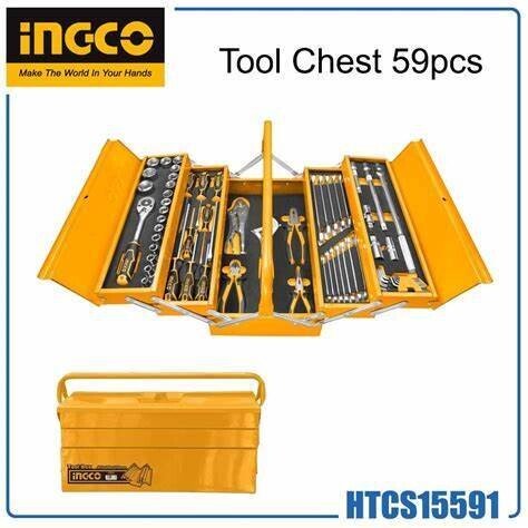 INGCO 59Pcs Tool Chest set HTCS15591 1 3254567378 3254567378 My Store