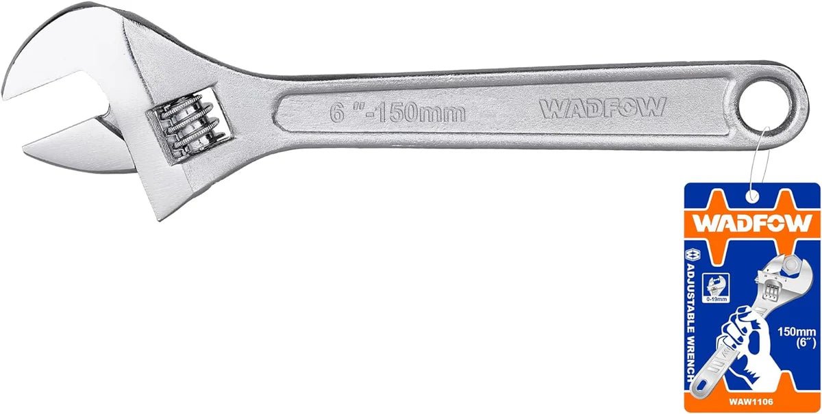 WADFOW 6" Adjustable Wrench WAW1106 1 71QdmItqbFL. AC SL1500 1200x 160dd61d 3cbc 4250 9803 b197fd5fe778 71QdmItqbFL. AC SL1500 1200x 160dd61d 3cbc 4250 9803 b197fd5fe778 My Store