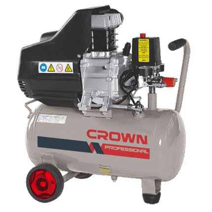 Crown Compressor 2HP 135L/min 25L