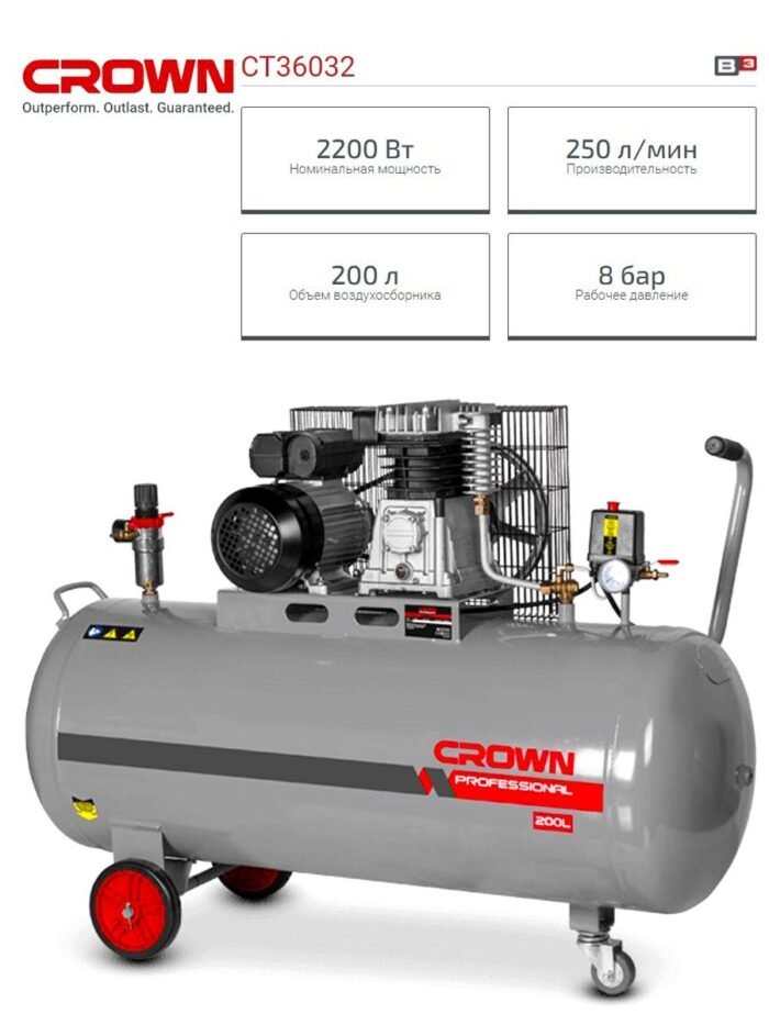 CT36032CrownAirCompressortoolsmart My Store