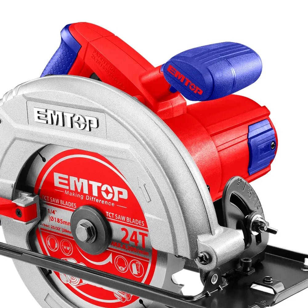 EMTOP 1600W Circular Saw 7.25" ECSW1853 1 ECSW1853 ECSW1853 My Store