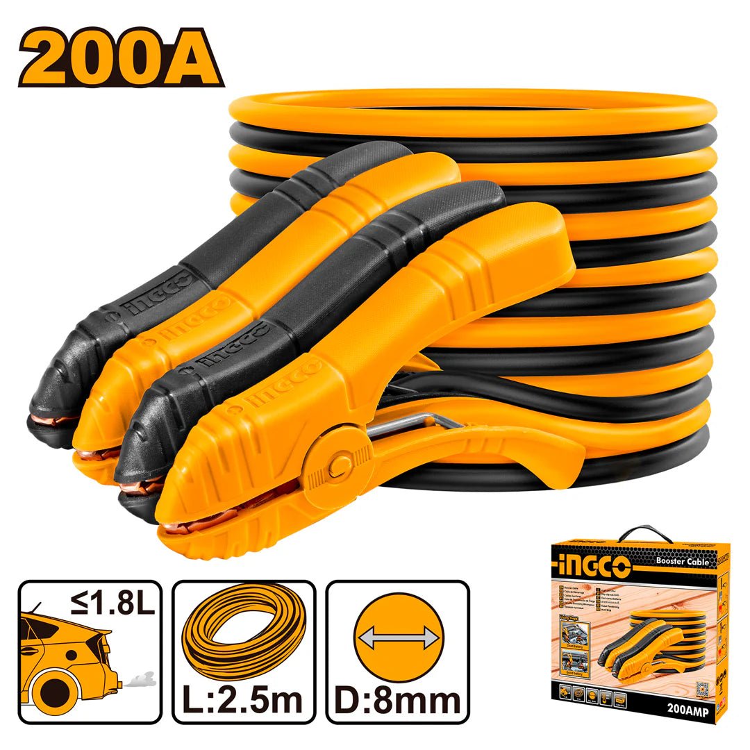 INGCO Booster Cable 200A HBTCP2001 1 HBTCP2001 HBTCP2001 My Store