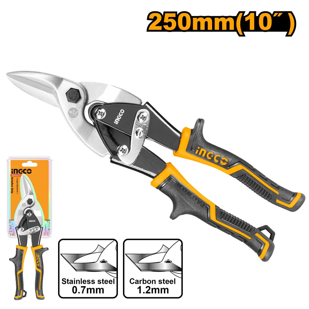 INGCO Aviation Snip 10" Right HTSN0110R 1 HTSN0110R HTSN0110R My Store
