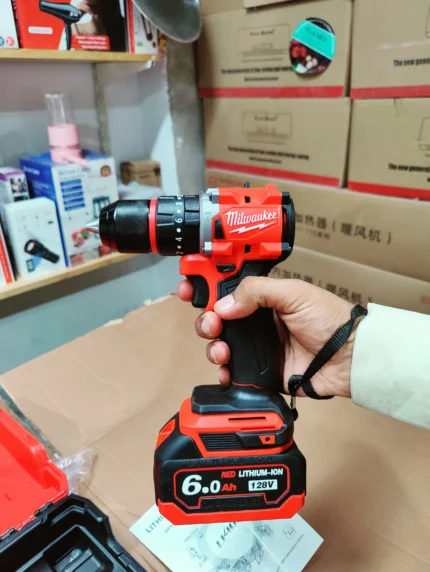 Milwaukee 128V Cordless Screwdriver & Power Tool Set with Storage Case