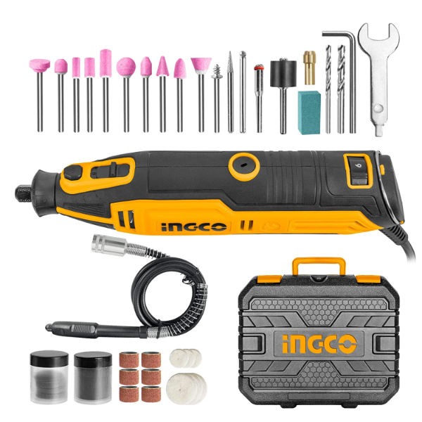INGCO 130w Mini Grinder/Drill with 52pcs accessories MG13328 1 MG13328 MG13328 My Store