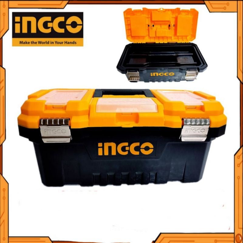 INGCO 20" Plastic Tool Box (Metal Buckle) PBX2002 1 PBX2002 PBX2002 My Store