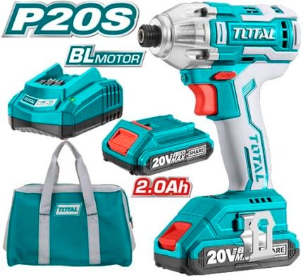 Total Li Ion Impact Driver 20V TIRLI2002