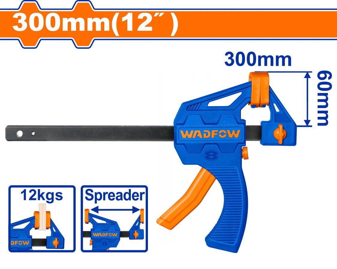 WADFOW 12" Quick Bar Clamp WCP4312 1 WCP4312 WCP4312 My Store