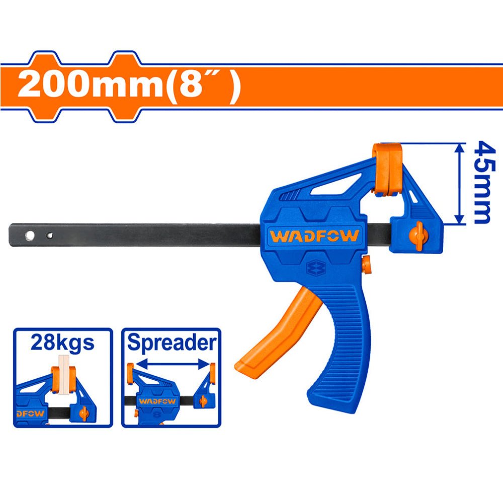 Wadfow Quick Bar Clamp 8 WCP4388 My Store