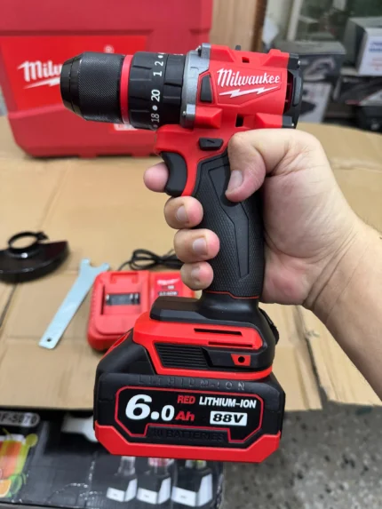 Milwaukee 128V Cordless Screwdriver & Power Tool Set with Storage Case