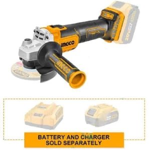 cagli201008 lithium ion cordless 20v angle grinder 4 inch ingco original imagtugrv3peyewu My Store