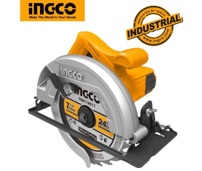INGCO 1400W Circular Saw 7.5" CS18538 1 circularsaw 666x563 1 circularsaw 666x563 1 My Store