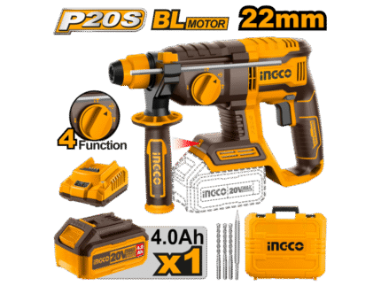 INGCO 20v Rotary Hammer (WITH Battery & Charger) CRHLI202081
