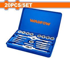 WADOW 20pcs metric Tap & Die set