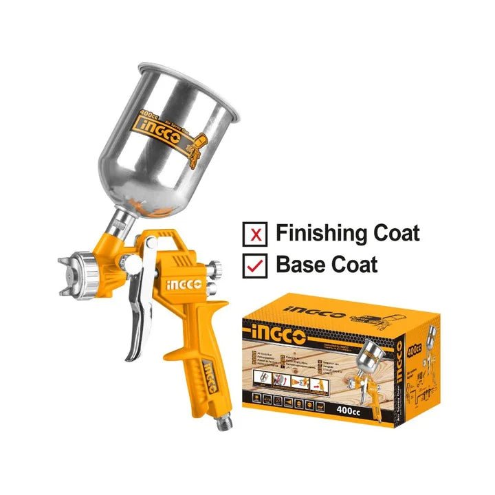 INGCO Air Spray Gun 400cc ASG4041 1 ingco asg4041 air spray gun ingco asg4041 air spray gun My Store