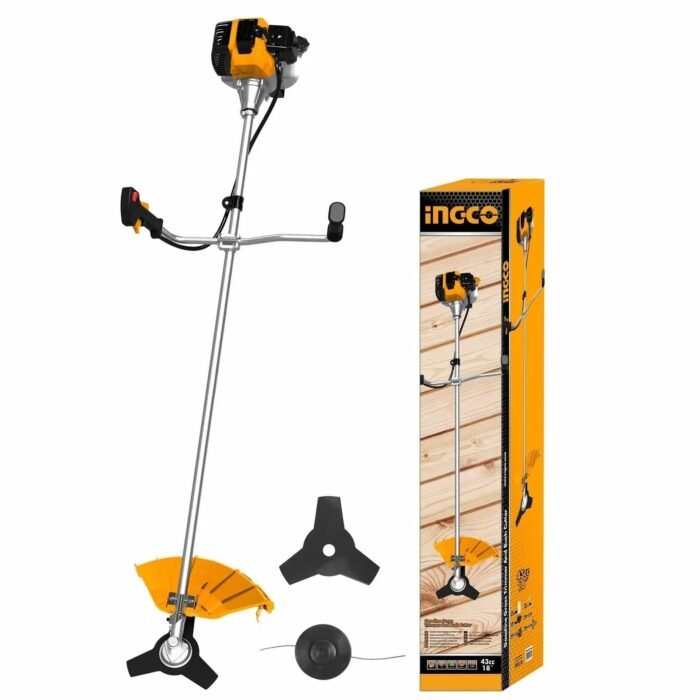 ingco ingco gasoline grass trimmer bush cutter 43cc gbc5434411 trimmer 32008045199494 My Store
