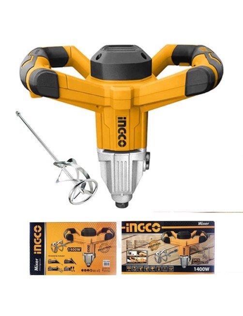 INGCO Mixer 1400w MX214008 1 miscelatore cemento gesso malta colla 1400 w pro pad incluso ingco miscelatore cemento gesso malta colla 1400 w pro pad incluso ingco My Store
