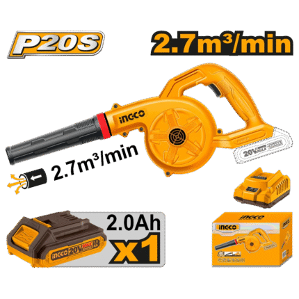 INGCO 20V Cordless Blower (WITH Battery & Charger) CABLI200281